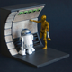 Illustration for article titled Perfect Recreations Of emStar Wars/em Film Sets. For Your Action Figures.